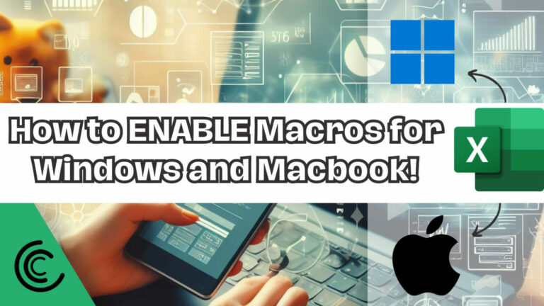 How to Enable Macros in Excel for Windows and Mac? 2026